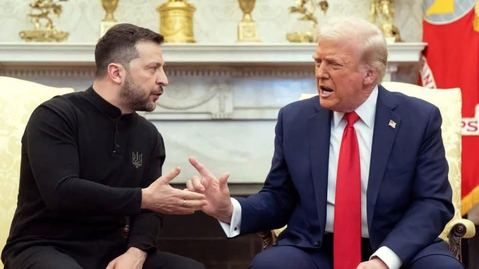 TRUMP L-A ÎNGENUNCHEAT PE ZELENSKI ÎN BIROUL OVAL PUNÂND CAPĂT CELUI DE AL DOILEA RĂZBOI MONDIAL ȘI RĂZBOIULUI RECE. EVITAREA CELUI DE AL TREILEA RĂZBOI MONDIAL!