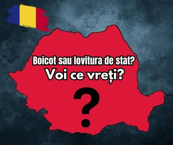 ALEGERILE DIN MAI 2025 SUNT NULE ȘI NEAVENITE! CE VREȚI? SĂ CERTIFICĂM LOVITURA DE STAT SAU BOICOT ȘI TURUL 2 ÎNAPOI?
