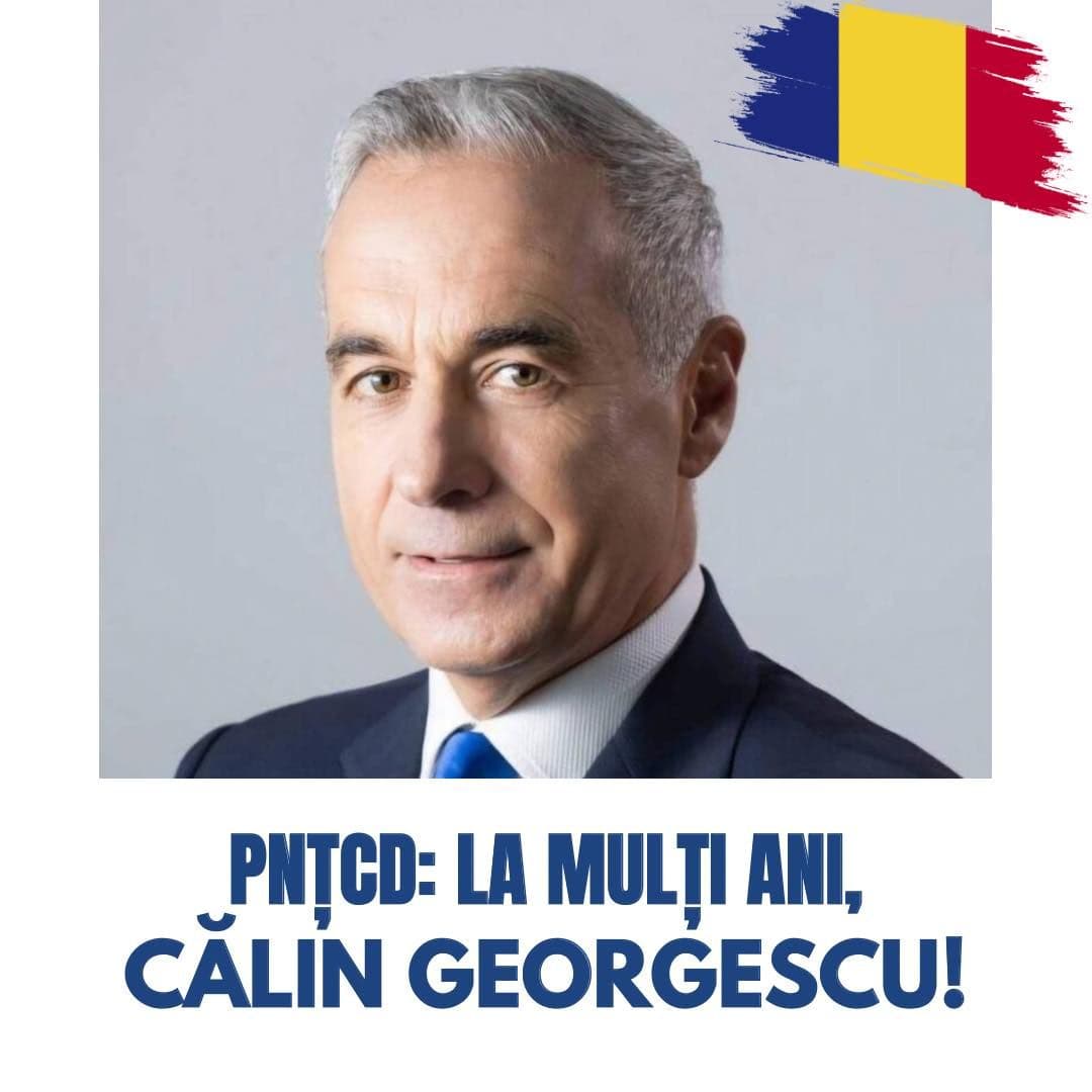 PNȚCD: LA MULȚI ANI, CĂLIN GEORGESCU!