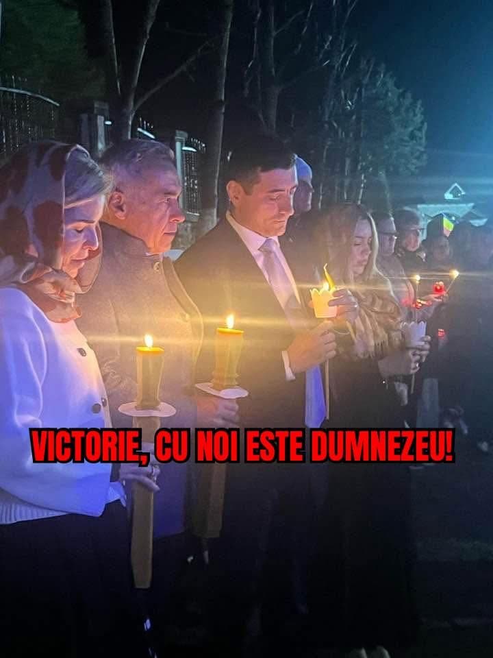 DE PAȘTE, CĂLIN GEORGESCU ÎMPREUNĂ CU GEORGE SIMION! VICTORIE, CU NOI ESTE DUMNEZEU!